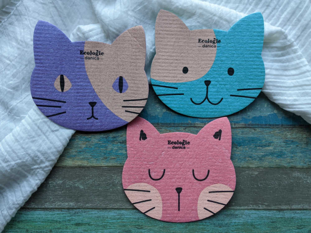 cat towels ecologie