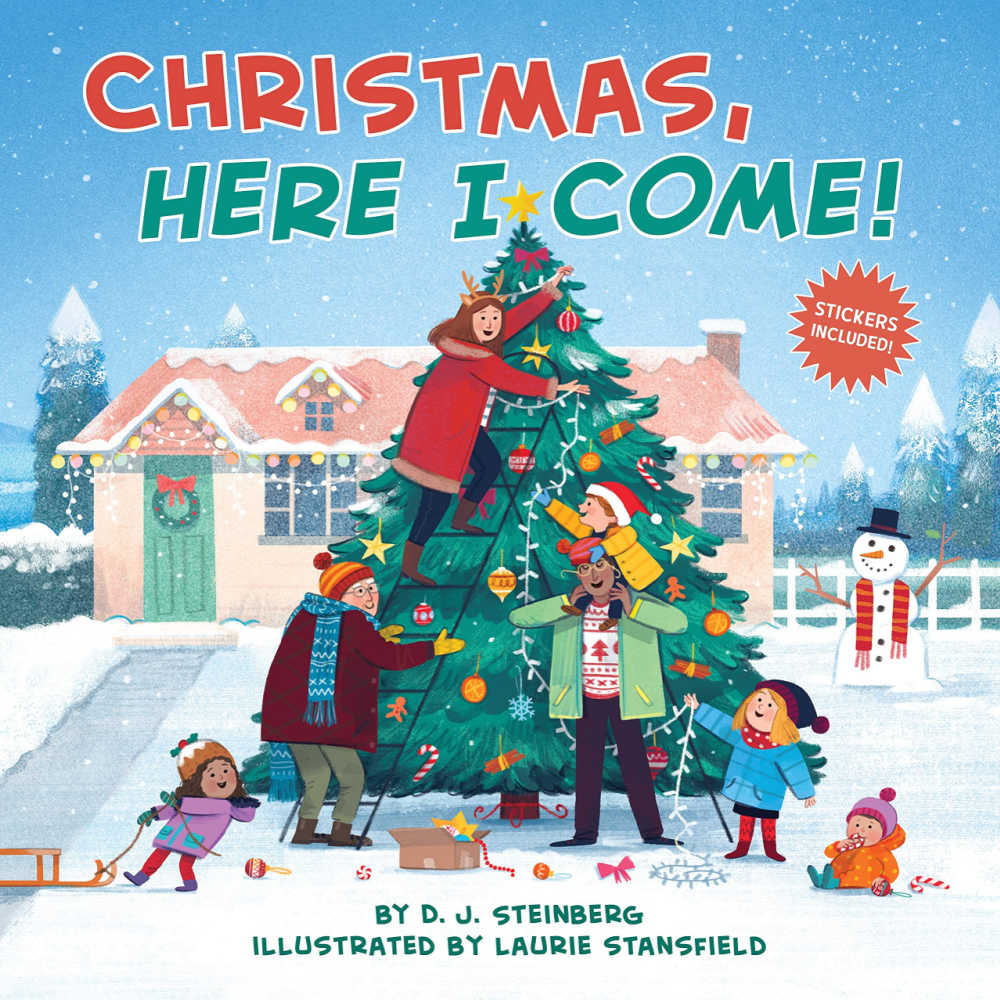 Christmas, Here I Come is a beautifully illustrated children's book that will help your kids celebrate the holiday with humor and joy. 