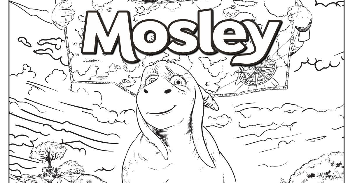 feature mosley coloring page printable