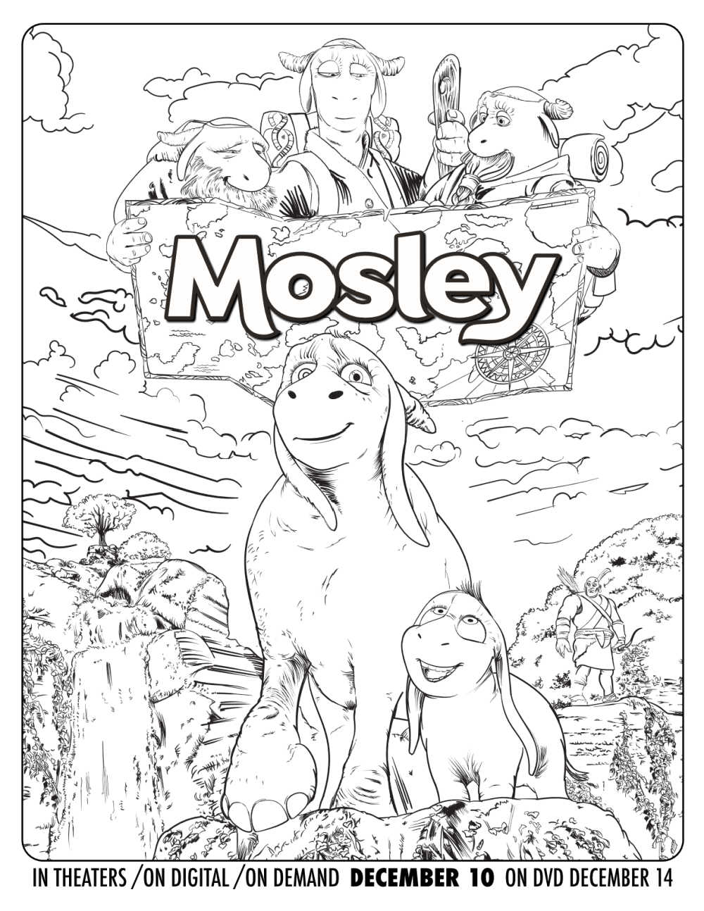mosley coloring page