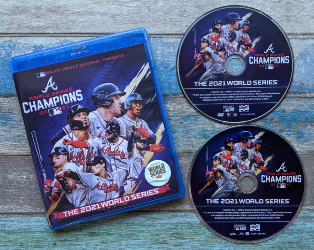 2021 World Series Champions: Atlanta Braves Blu-ray (Blu-ray + DVD)