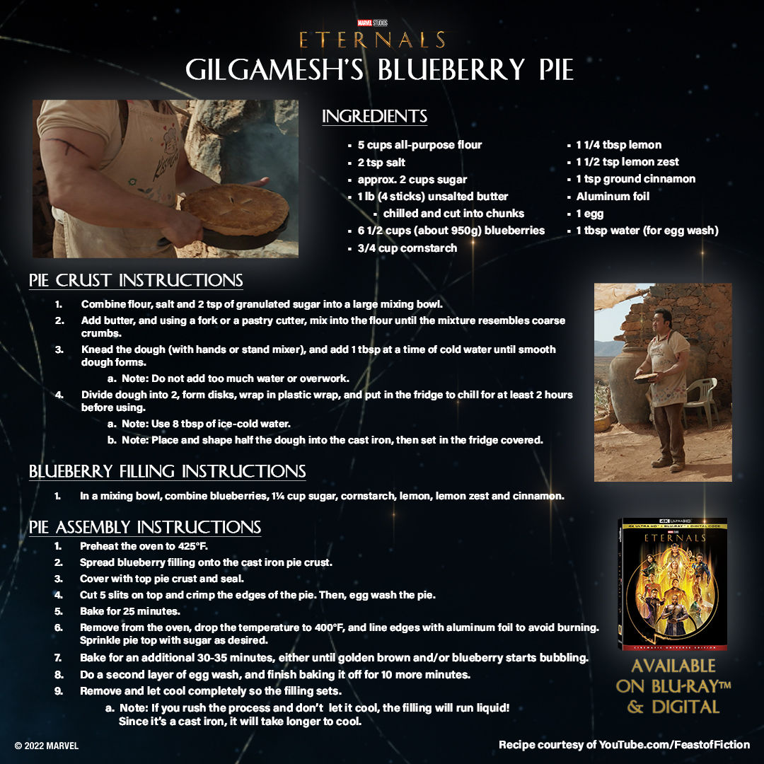 eternals pie recipe