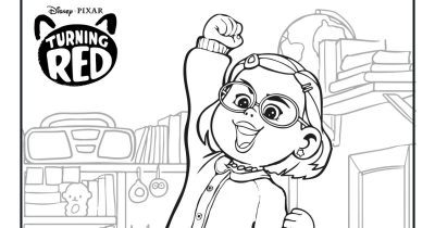 feature mei lee coloring page