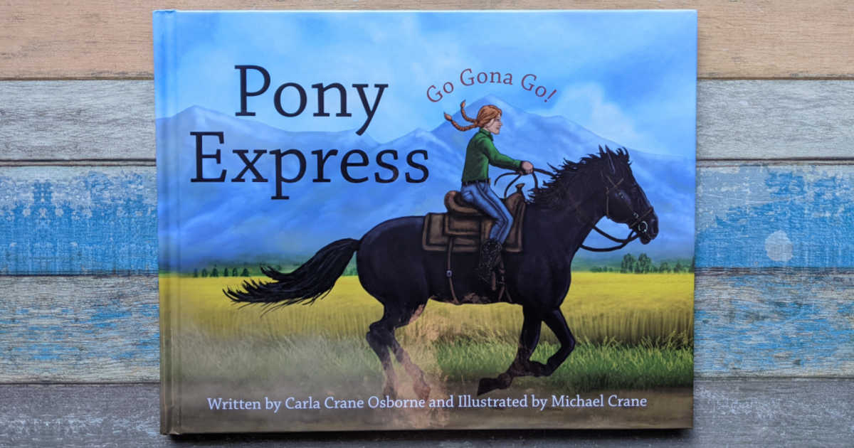 feature pony express book for kids