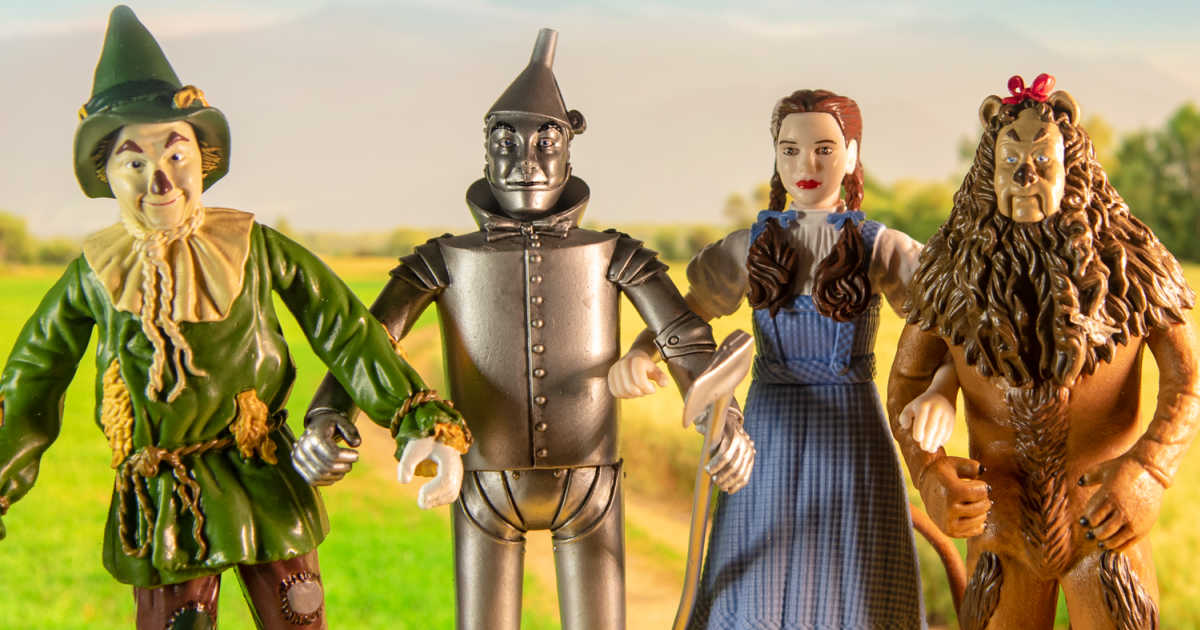 feature the wizard of oz bendyfigs