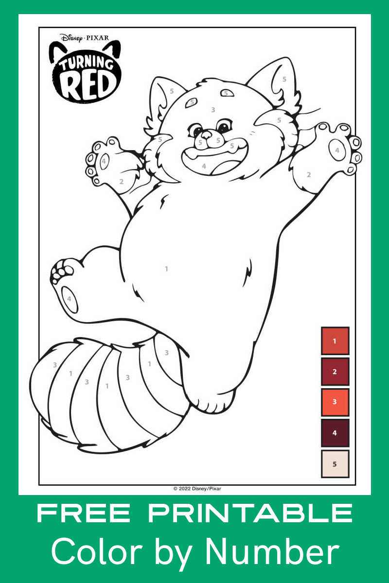 Color By Numbers Activity Pages for Kids: Free & Fun Coloring