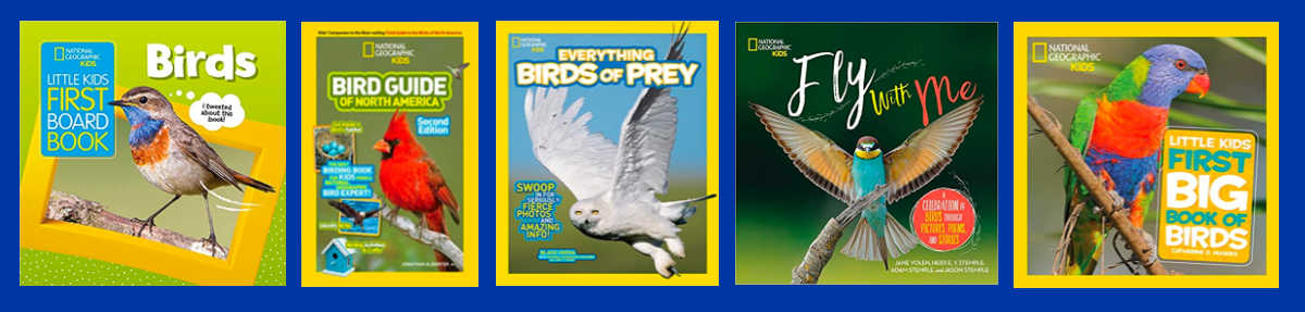 five bird books