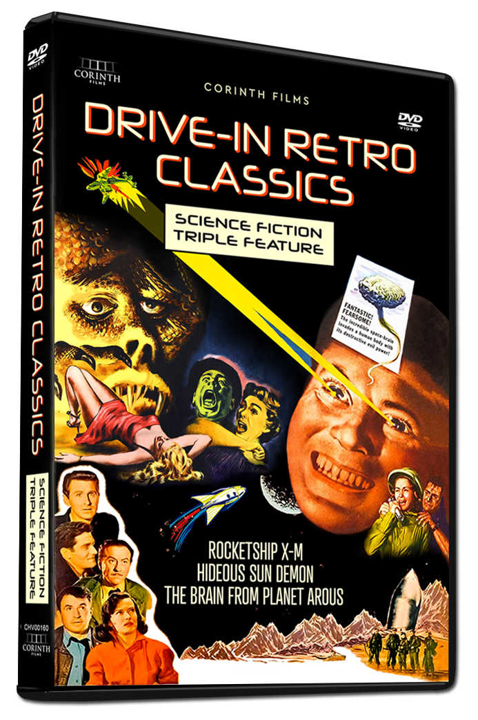 Triple Feature Drive-In Retro Classics Sci-Fi DVD - Mama Likes This