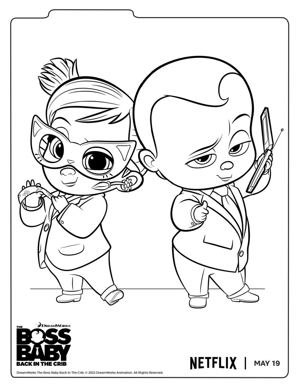 Boss Baby Coloring Book png images | Klipartz