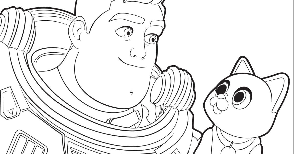 buzz lighyear coloring pages