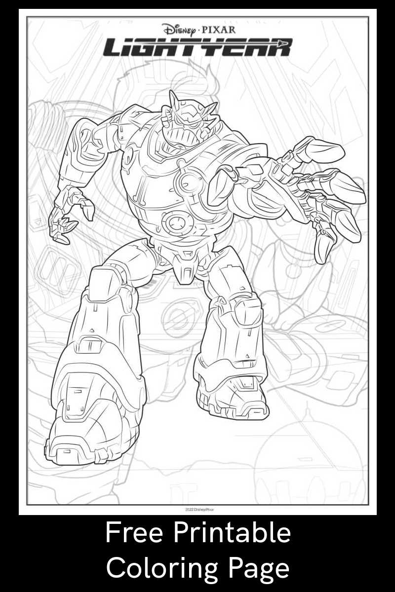 buzz lightyear spaceship coloring page