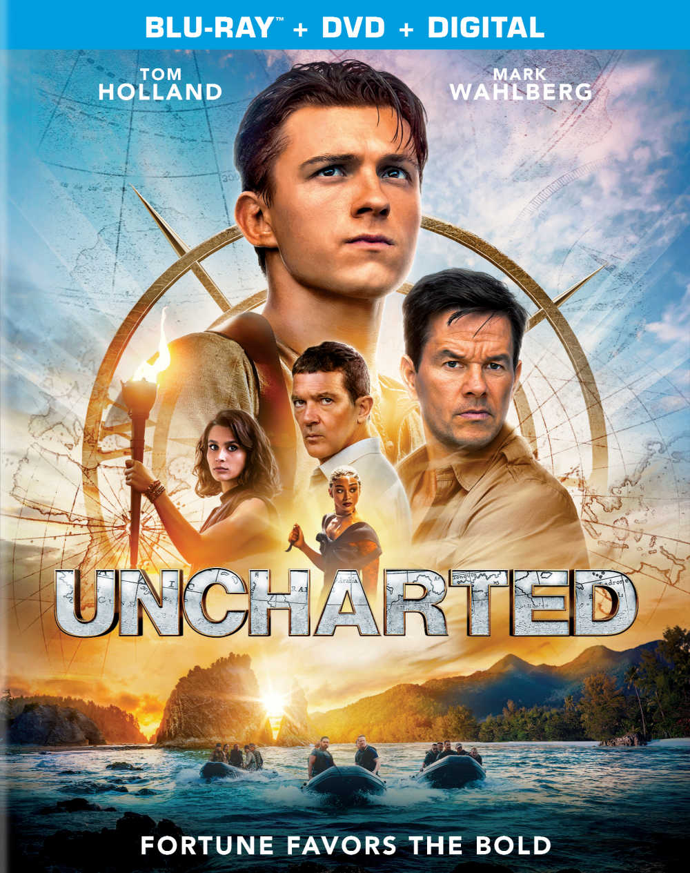 It's time for action and adventure, since Uncharted (the movie based on the video game series) is now available for home viewing. 