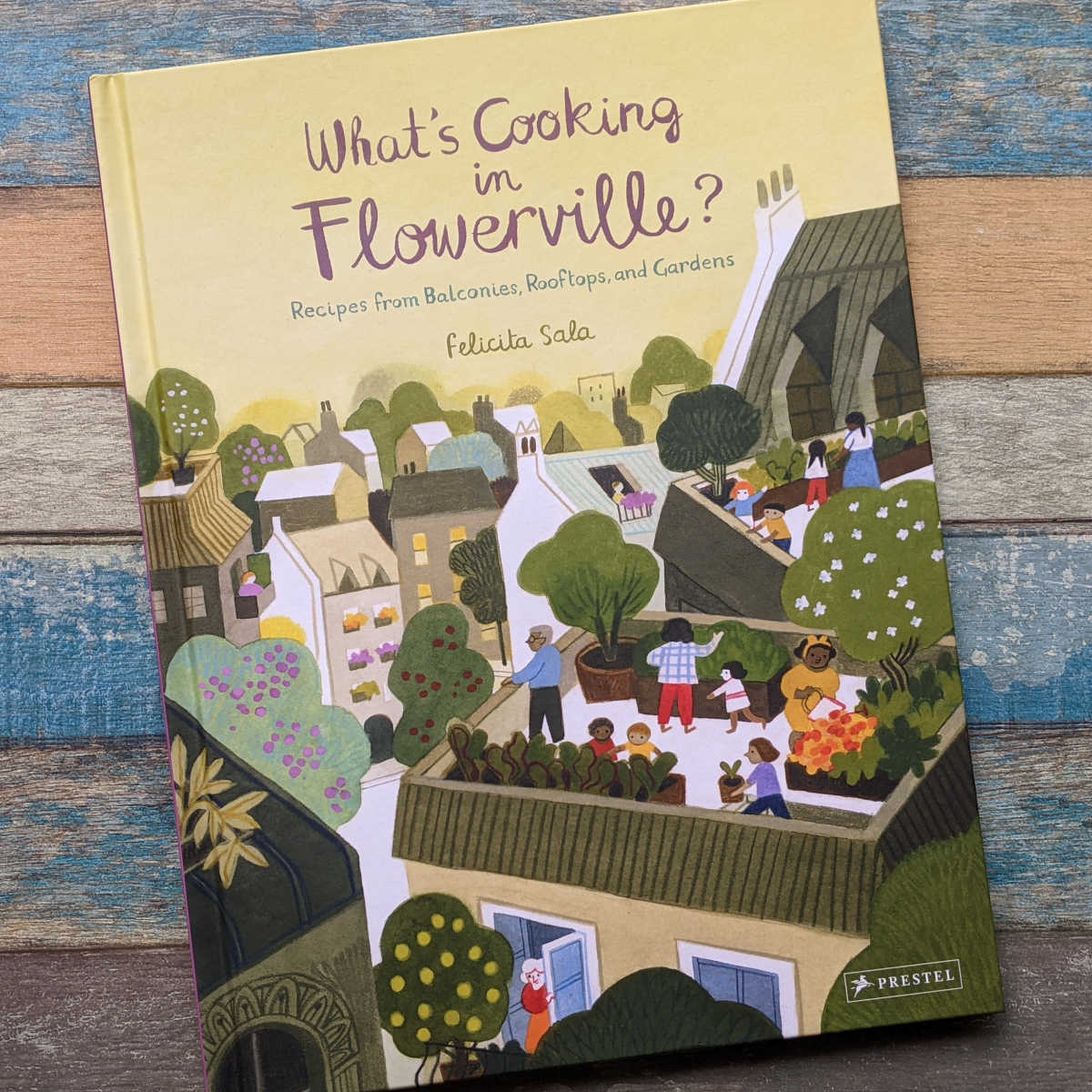 book whats cooking in flowerville