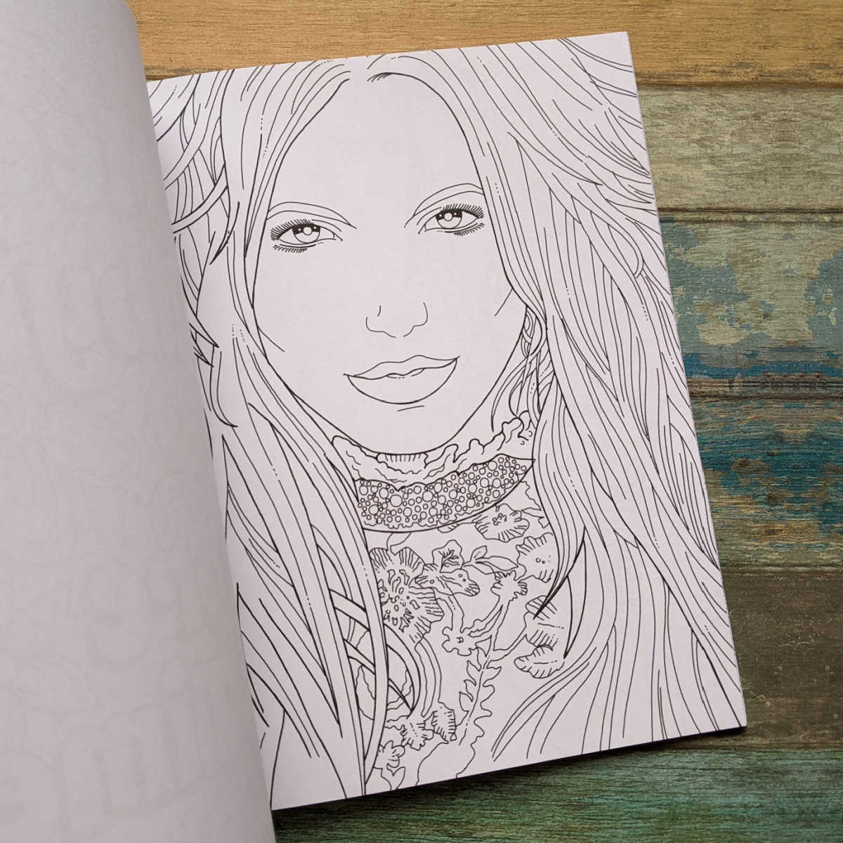 britney coloring book