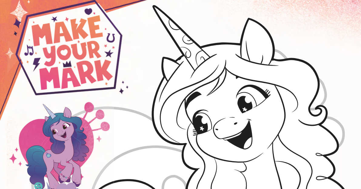 Free Printable My Little Pony Coloring Page - Mama Likes This