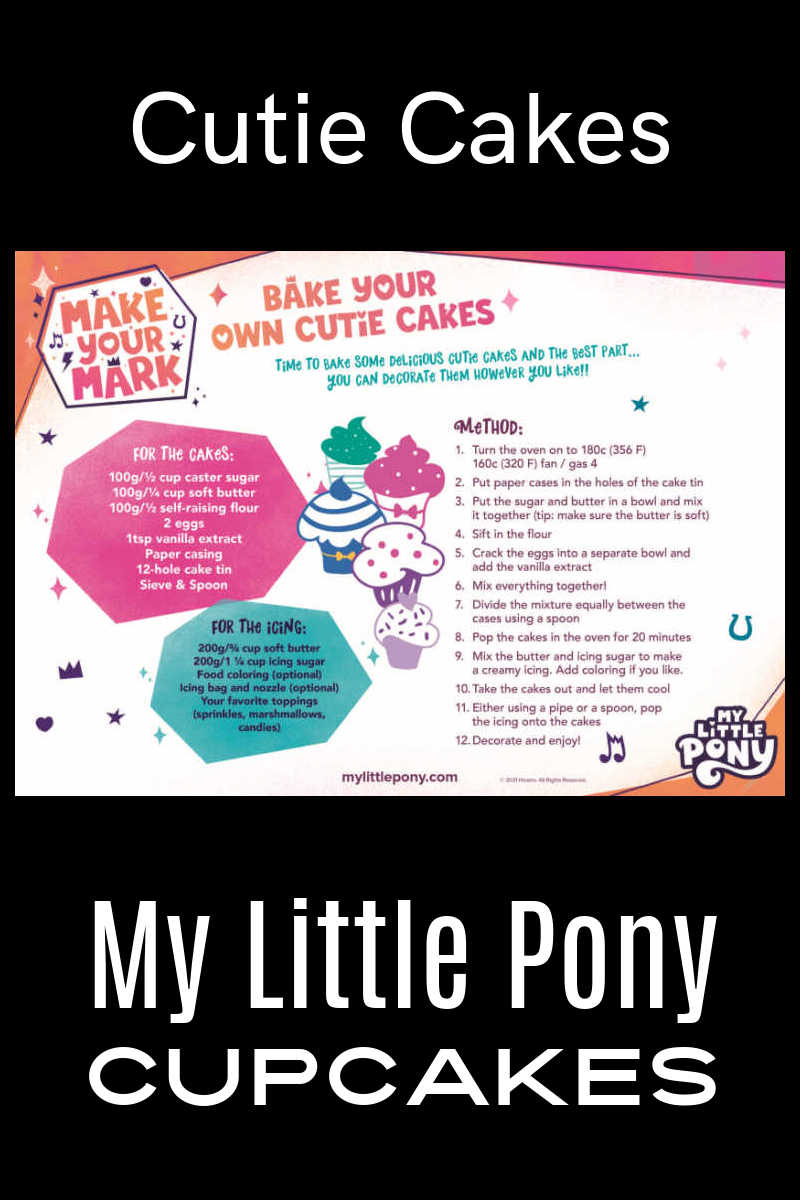 Use this My Little Pony cupcakes recipe, so that you can make delicious and adorable Cutie Cakes inspired by the new Netflix series. 