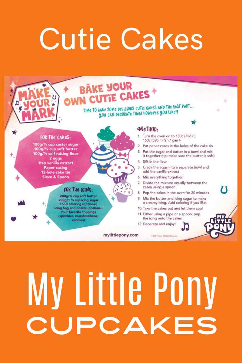 Use this My Little Pony cupcakes recipe, so that you can make delicious and adorable Cutie Cakes inspired by the new Netflix series. 