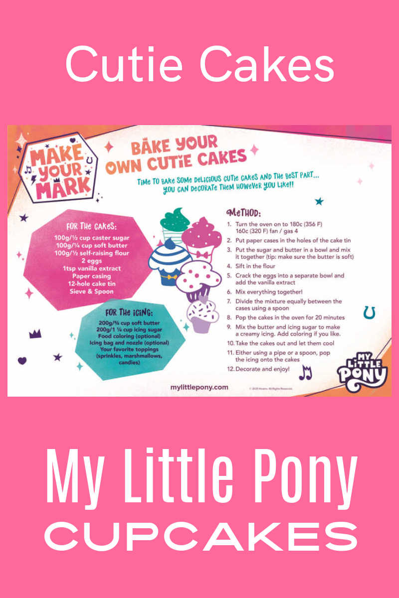 Use this My Little Pony cupcakes recipe, so that you can make delicious and adorable Cutie Cakes inspired by the new Netflix series. 