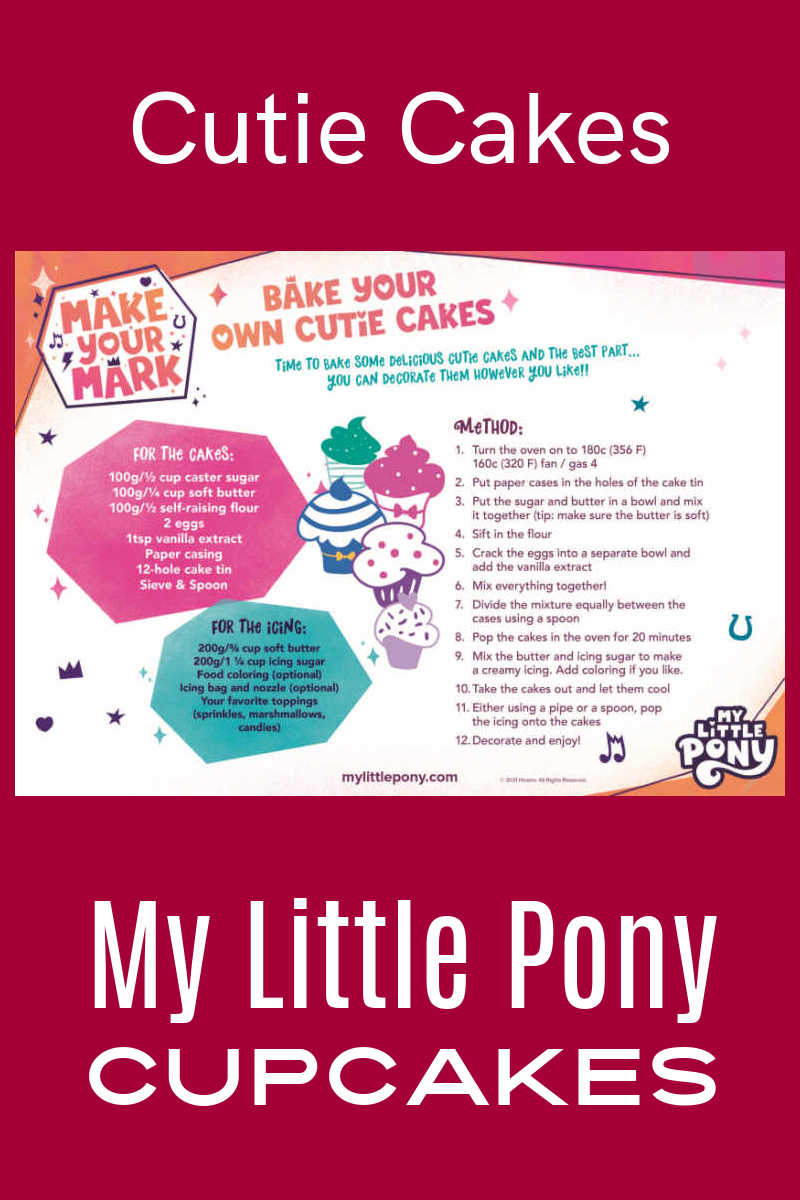 Use this My Little Pony cupcakes recipe, so that you can make delicious and adorable Cutie Cakes inspired by the new Netflix series. 