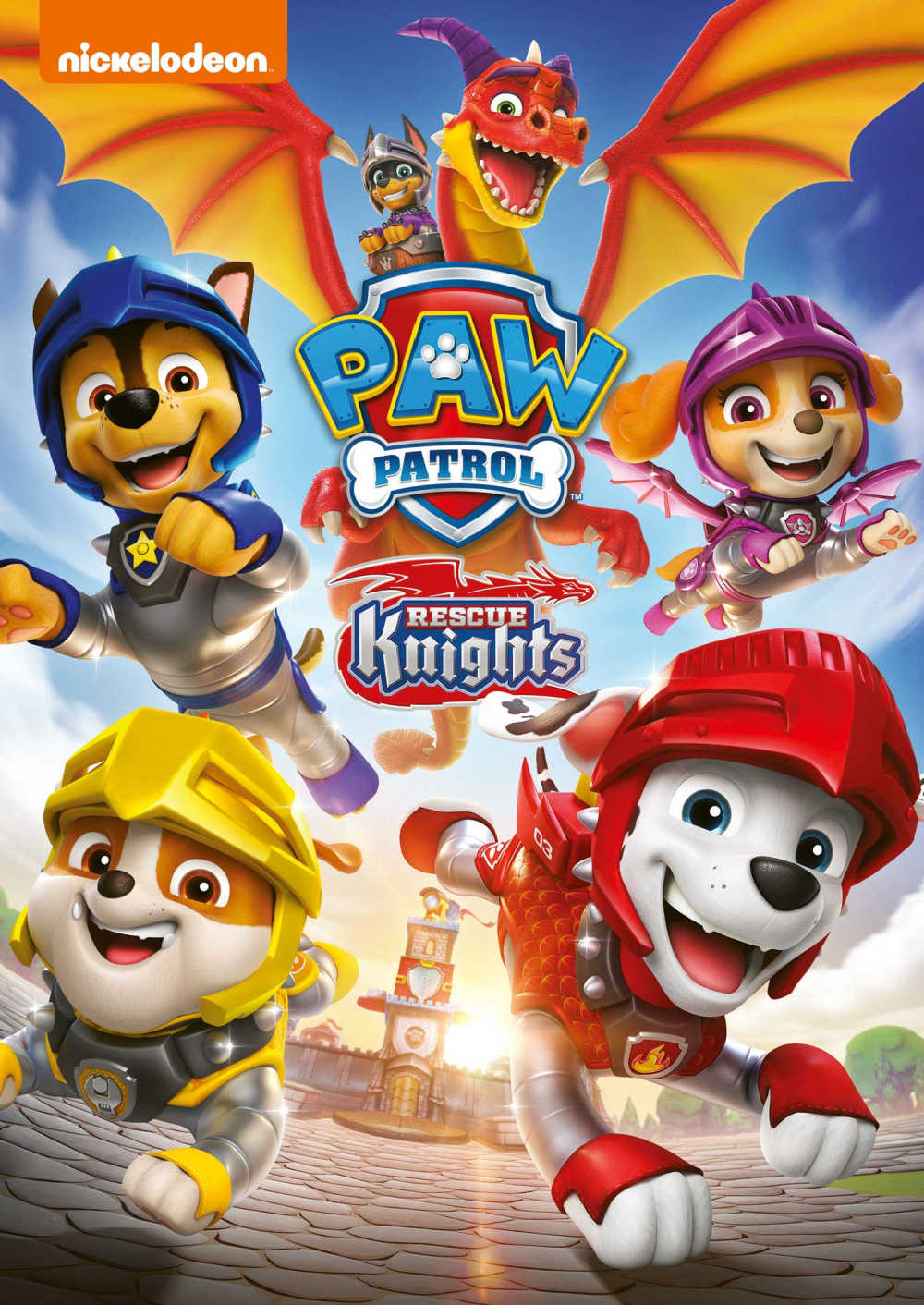 Get the new Nickelodeon PAW Patrol Knights Rescue DVD, so your kids can watch these fun episodes over and over again. 