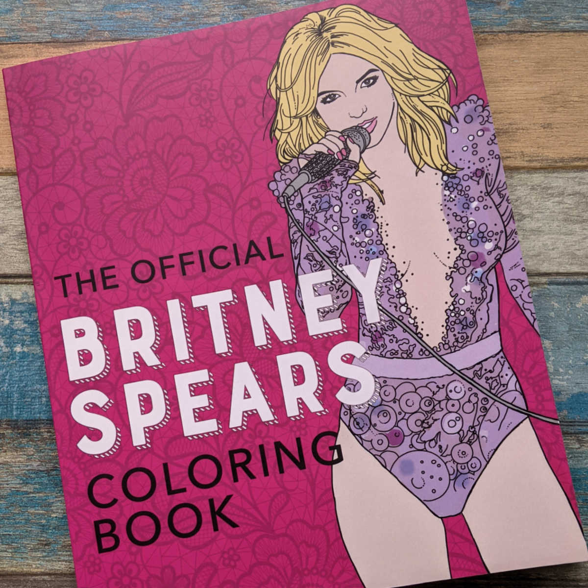 the official britney spears coloring book