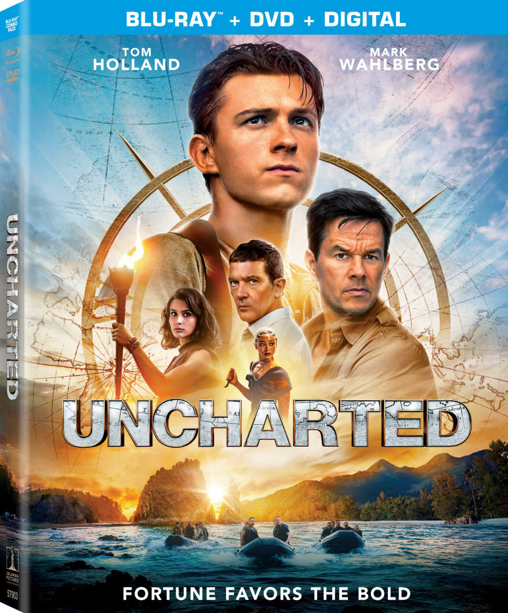 It's time for action and adventure, since Uncharted (the movie based on the video game series) is now available for home viewing. 