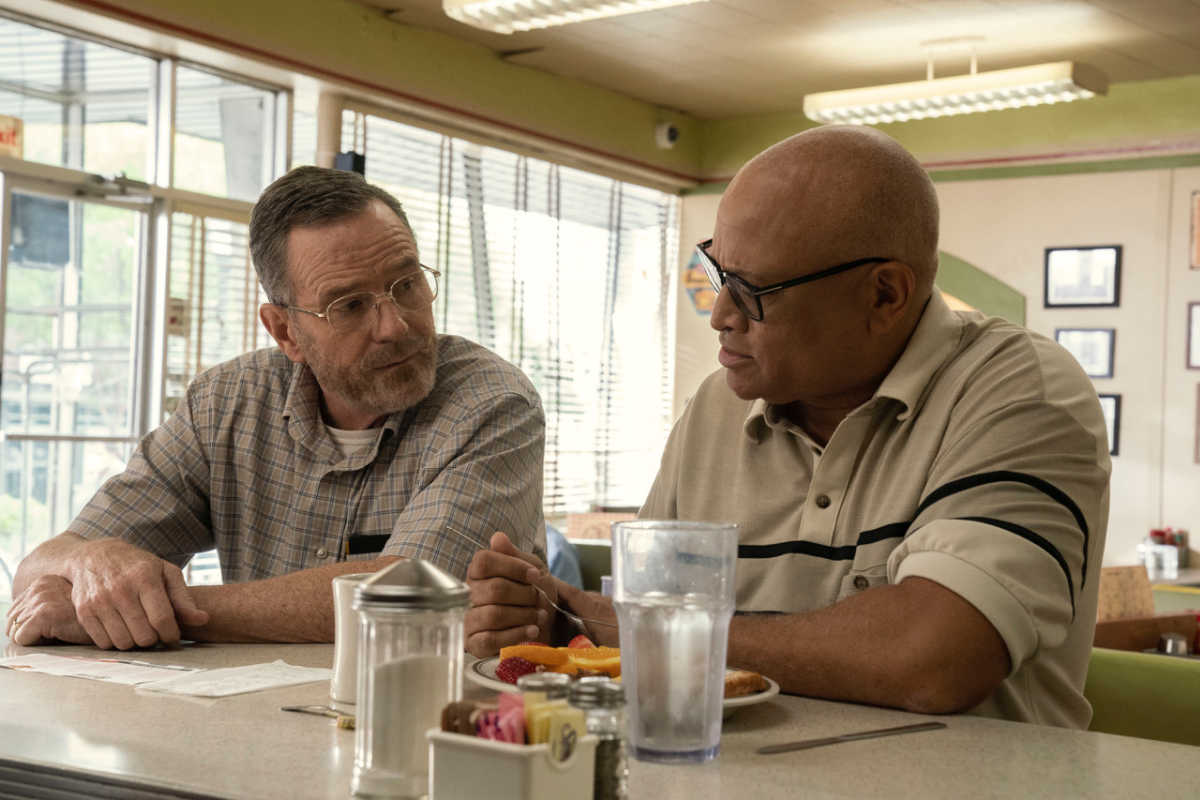 Bryan Cranston and Larry Wilmore