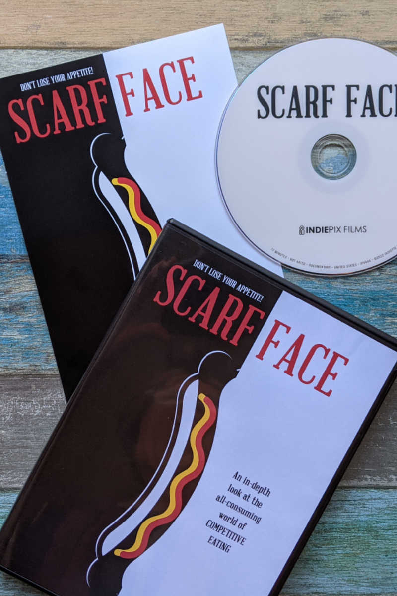 While I have no desire to enter a competitive eating contest, I did find the Scarf Face movie documentary absolutely fascinating. 