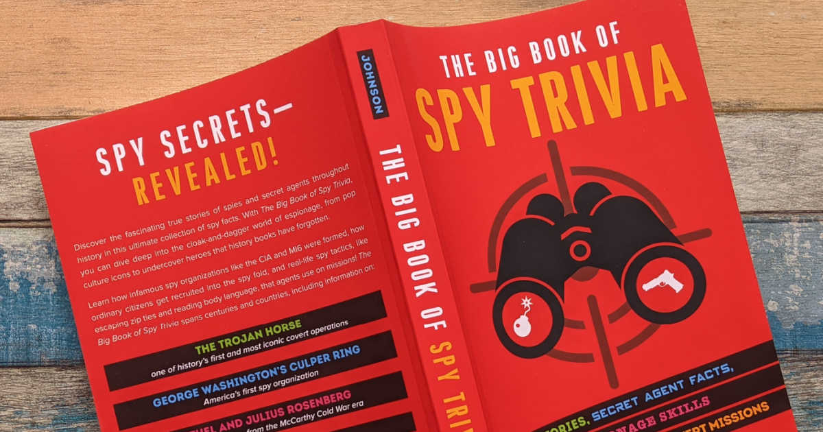 feature The Big Book of Spy Trivia