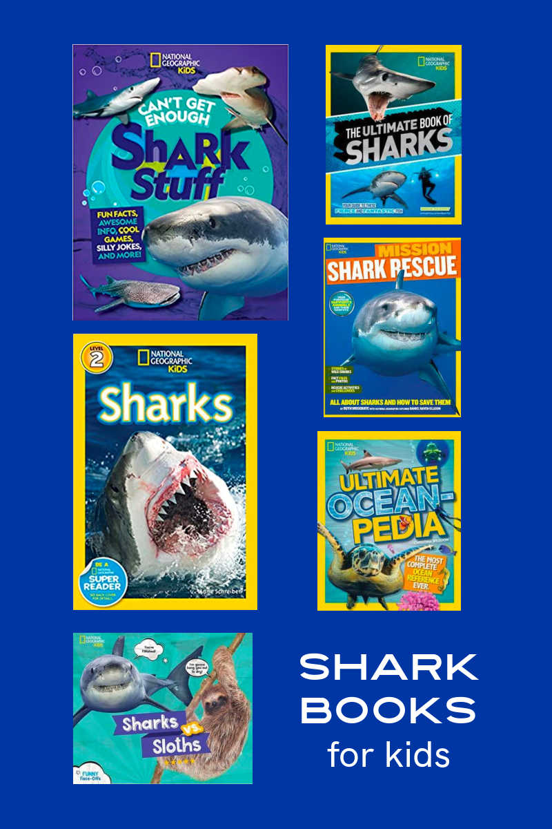 Sharks are magnificent sea creatures, so your family will love these beautifully illustrated shark books for kids from National Geographic. 
