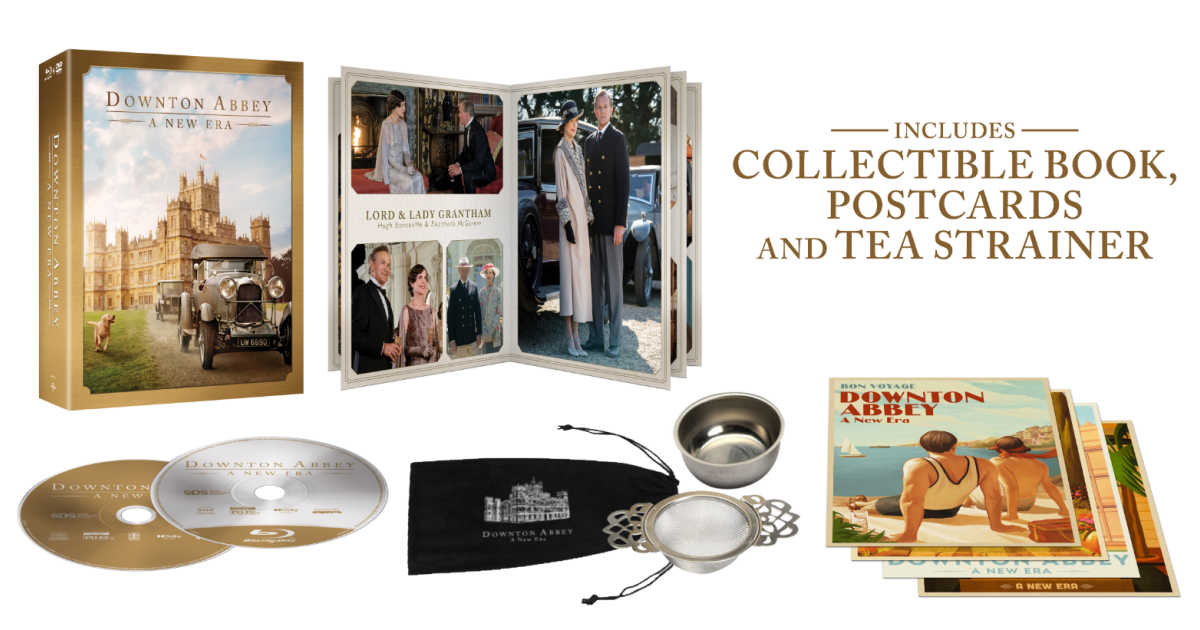 The Downton Abbey: A New Era movie is fantastic, but it's even more fun with the Limited Edition Downton Abbey Gift Set. 