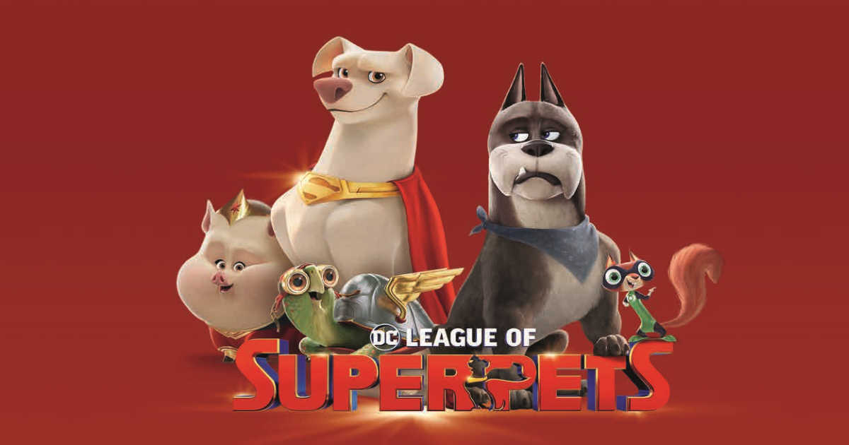 feature league of super pets activity book