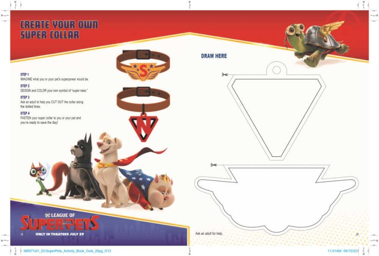 Free Printables from DC League of Super Pets - Mama Likes This