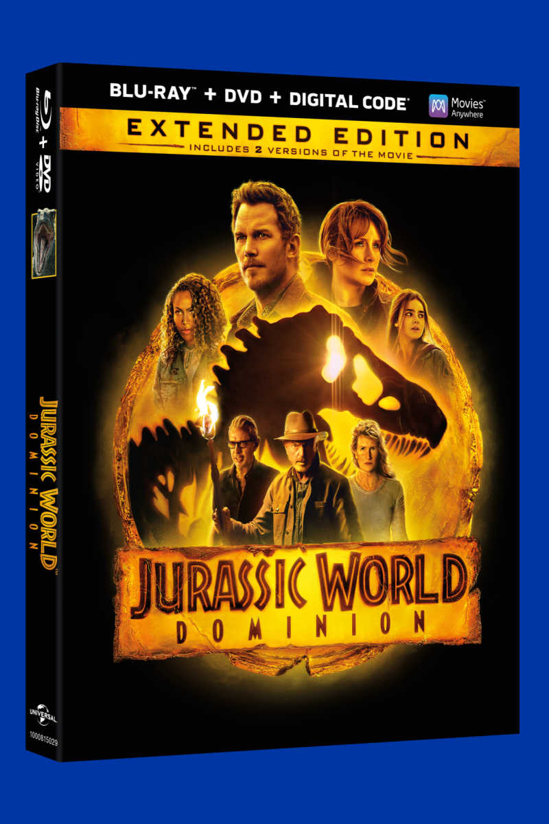 It's time to add Jurassic World Dominion to your home movie collection, so you can enjoy watching it again and again. 
