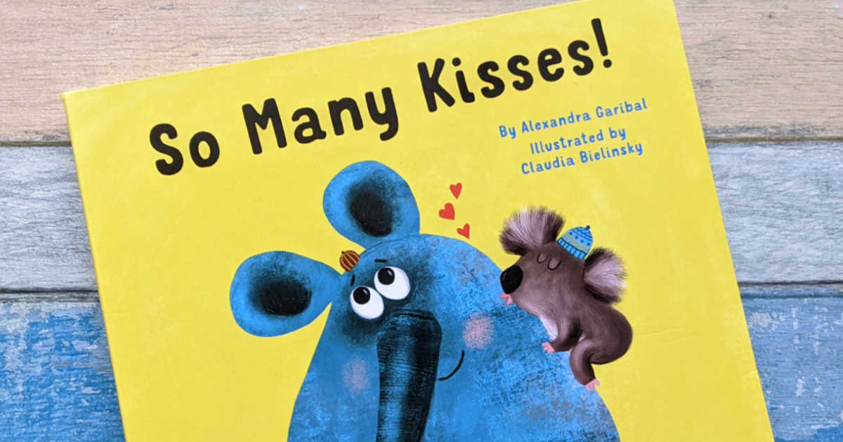 childrens so many kisses board book