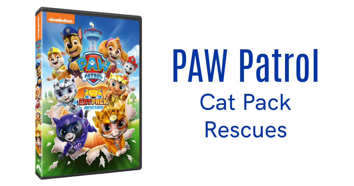 PAW Patrol Cat Pack Rescues DVD - Mama Likes This