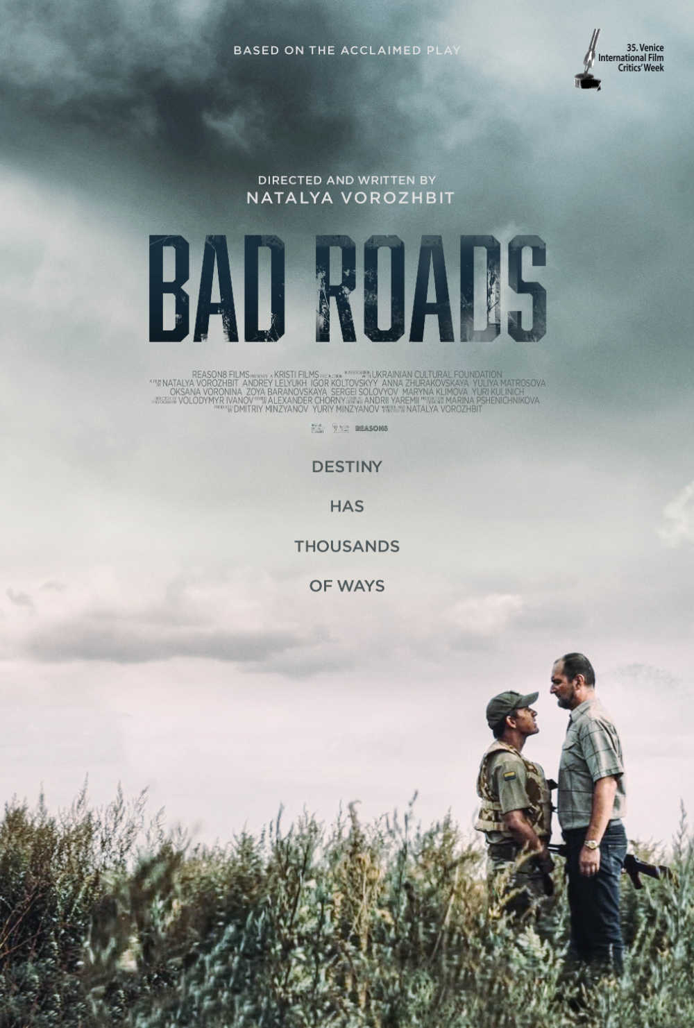 film poster - bad roads
