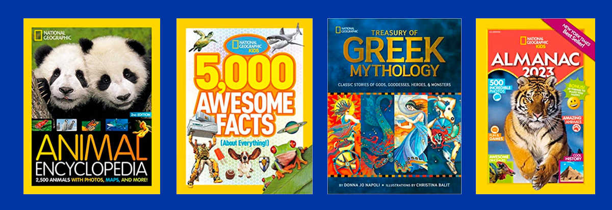 four national geographic back to school books