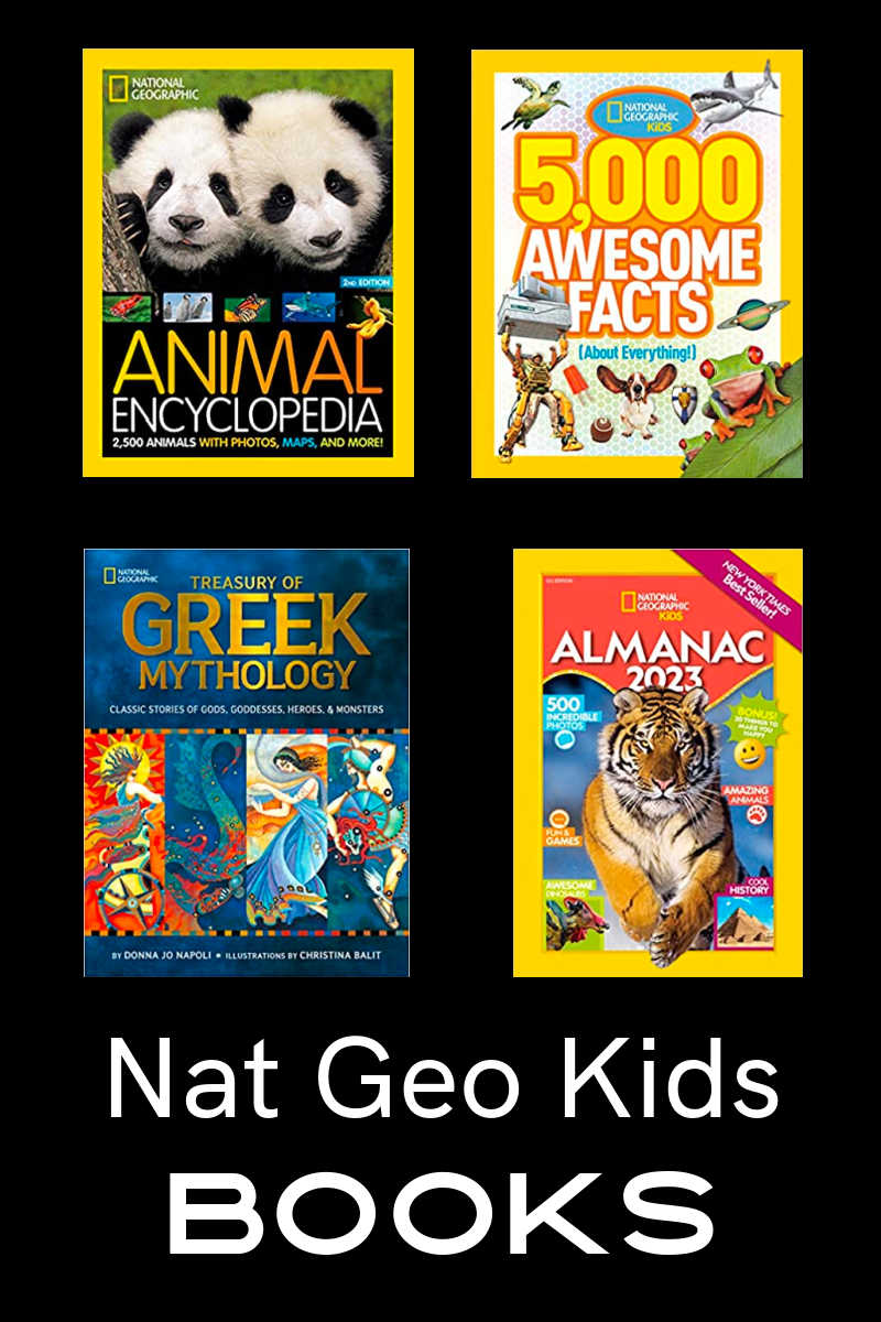 Your kids can have fun and keep their minds sharp with beautifully illustrated National Geographic back to school books. 