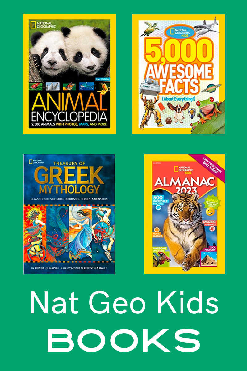 Your kids can have fun and keep their minds sharp with beautifully illustrated National Geographic back to school books. 