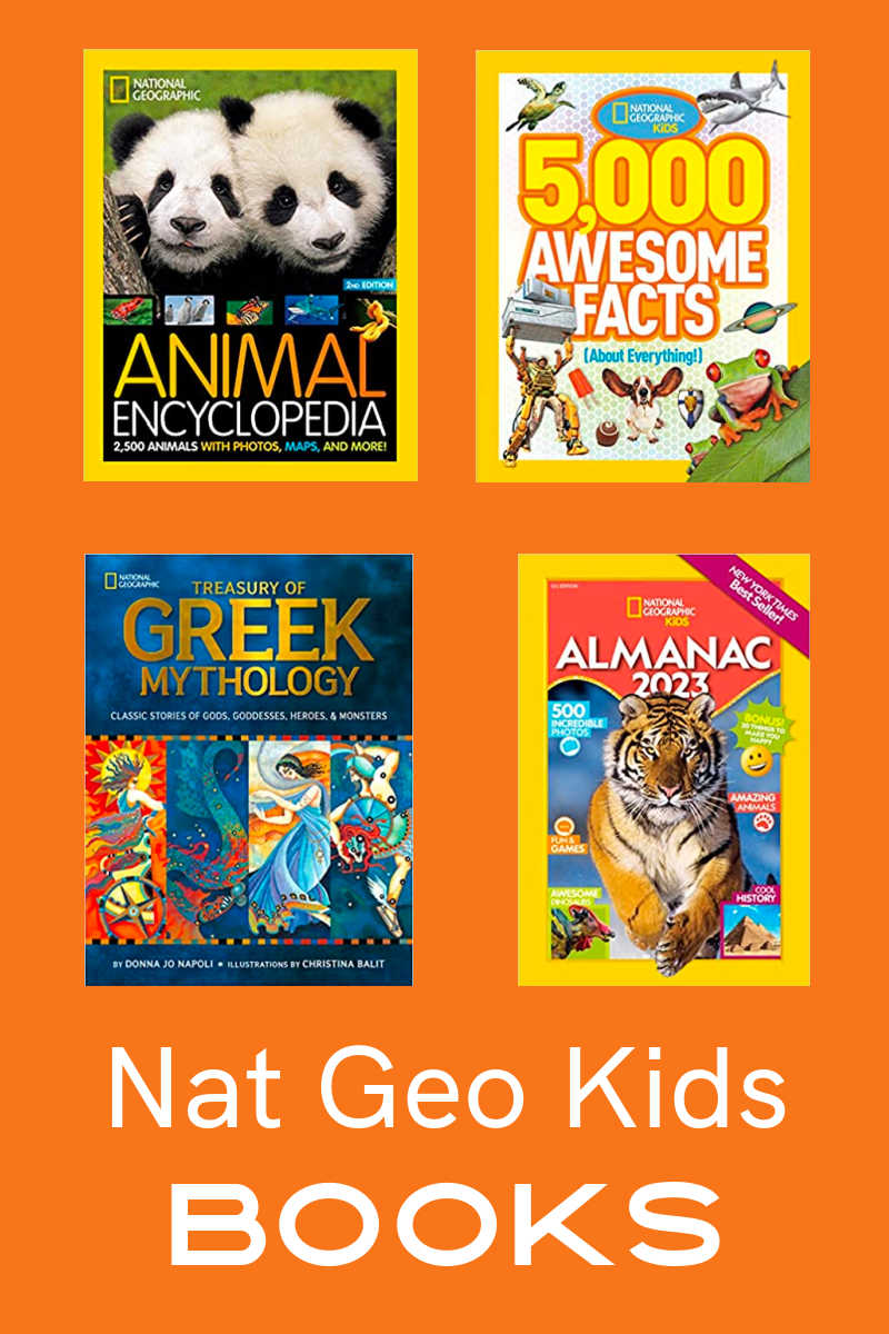 Your kids can have fun and keep their minds sharp with beautifully illustrated National Geographic back to school books. 