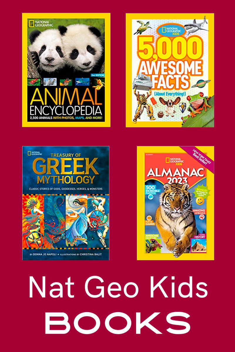 Your kids can have fun and keep their minds sharp with beautifully illustrated National Geographic back to school books. 