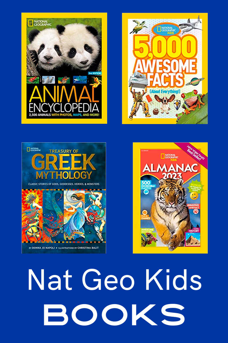 Your kids can have fun and keep their minds sharp with beautifully illustrated National Geographic back to school books. 