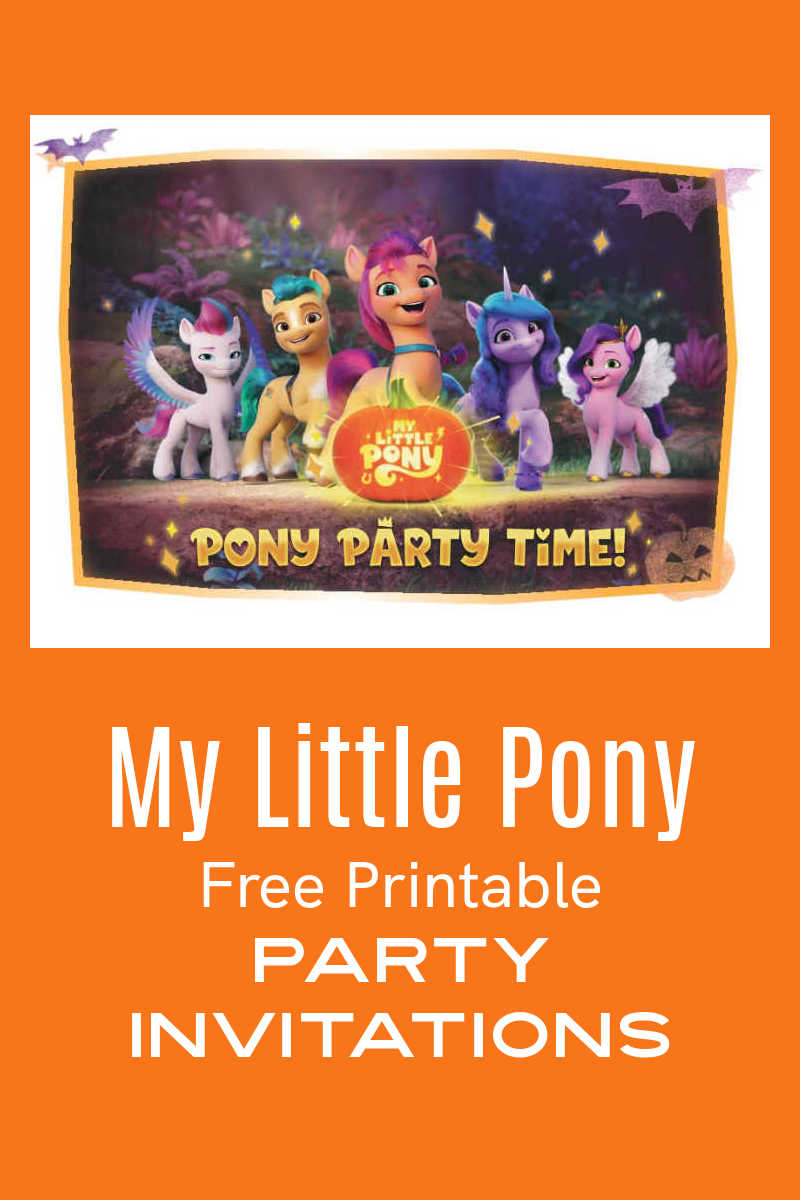 Make your own printable MLP party invitations, so you can invite guests to your My Little Pony party in style. 