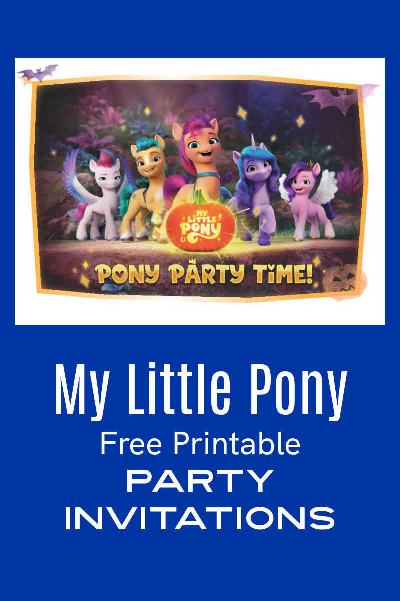 Printable MLP Party Invitations