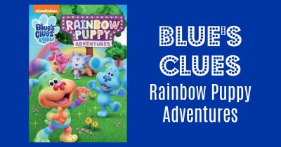 feature blues clues rainbow puppy