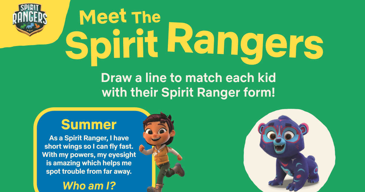 feature spirit rangers matching activity