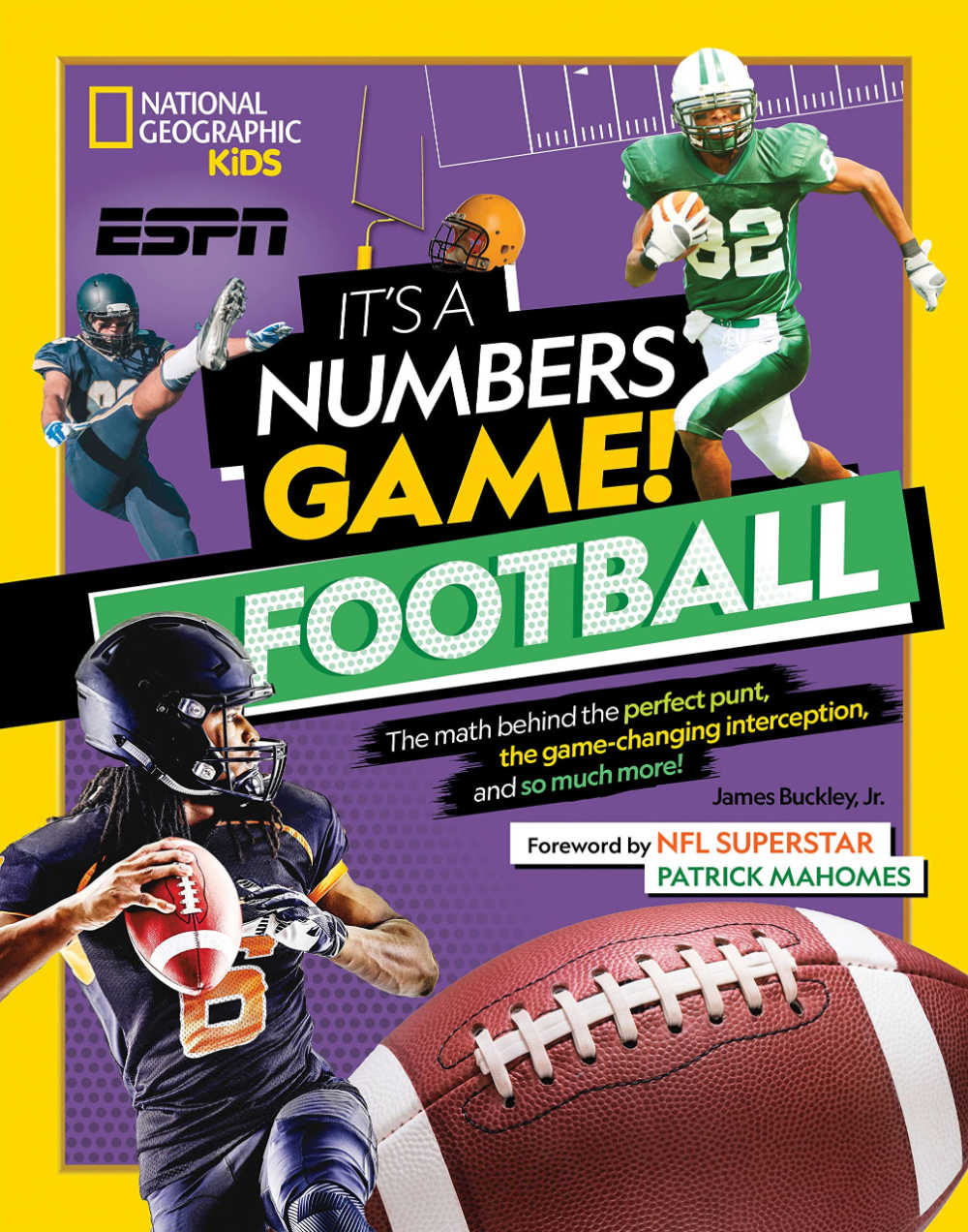 It's a Numbers Game Football is a fascinating children's book from National Geographic for kids who like sports.