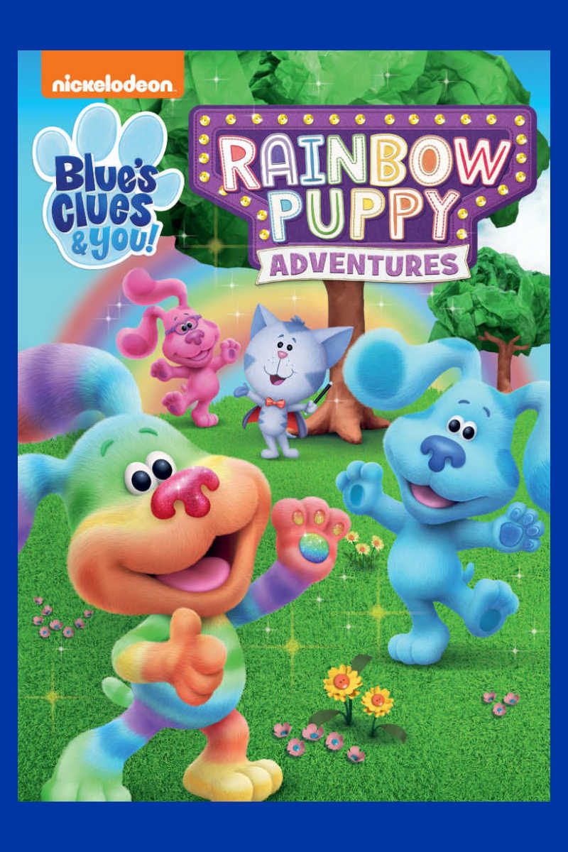 Your kids will want to sing and dance, when they watch the new Blue's Clues Rainbow Puppy DVD with four fun filled episodes. 
