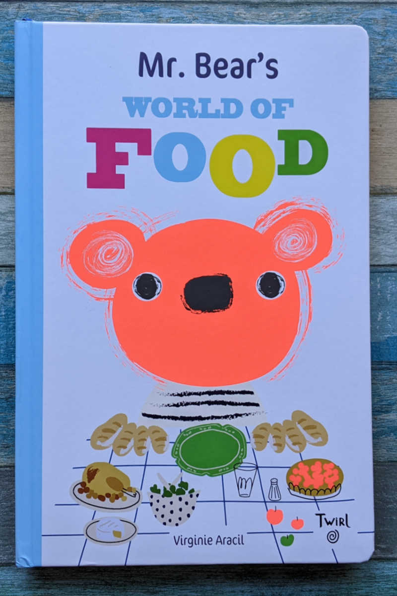 Kids can learn all about the delicious foods we eat, when they read the beautifully illustrated Mr. Bear's World of Food. 